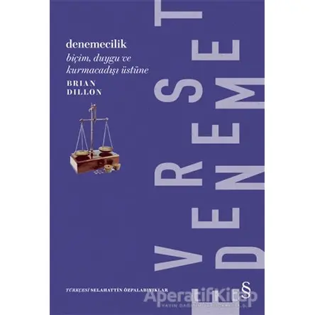 Denemecilik - Brian Dillon - Everest Yayınları