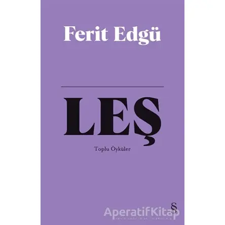 Leş (Bez Ciltli) - Ferit Edgü - Everest Yayınları