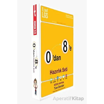 Tonguç 0’dan 8’e Hazırlık Seti (2.Kitap)