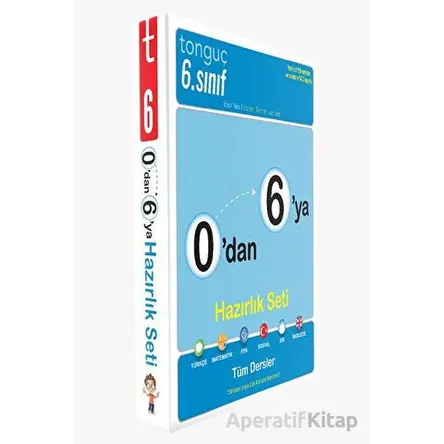 Tonguç 0’dan 6’ya Konu Anlatımlı Soru Bankası Seti (2.Kitap)