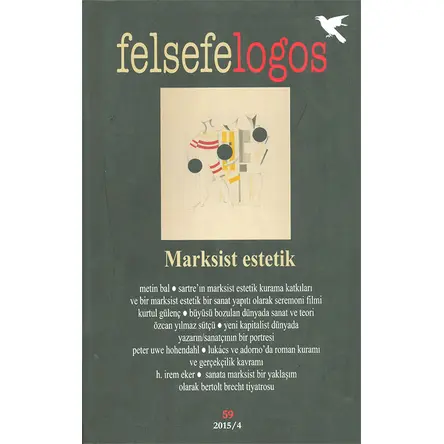 Felsefelogos Sayı: 59 Marksist Estetik Umuttepe Yayınları