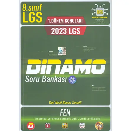 Tonguç 2023 LGS 1.Dönem Fen Bilimleri Dinamo Soru Bankası