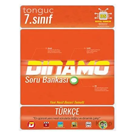 Tonguç 7. Sınıf Dinamo Türkçe Soru Bankası