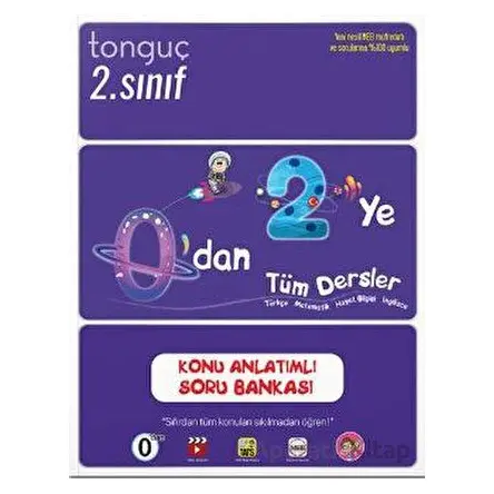 Tonguç 0’dan 2’ye Konu Anlatımlı Soru Bankası