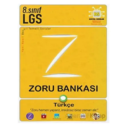 Tonguç 8. Sınıf Türkçe Zoru Bankası