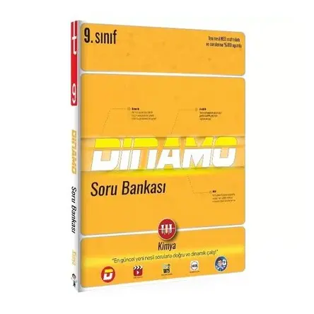 Tonguç 9. Sınıf Dinamo Kimya Soru Bankası