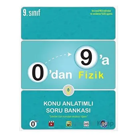 Tonguç 0’dan 9’a Fizik Konu Anlatımlı Soru Bankası
