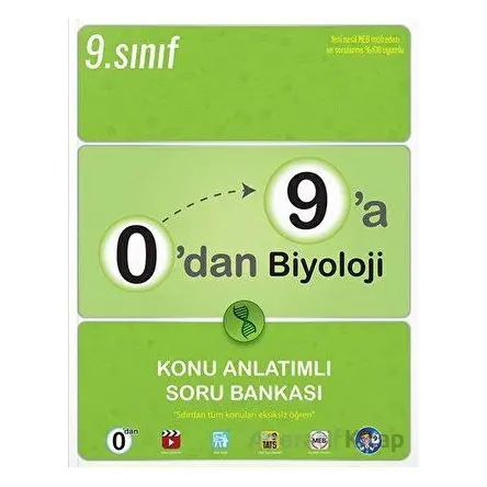 Tonguç 0’dan 9’a Biyoloji Konu Anlatımlı Soru Bankası