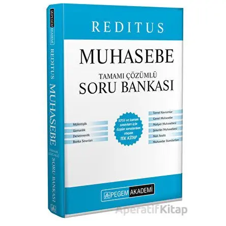 KPSS A Grubu Muhasebe Soru Bankası - Kolektif - Pegem Akademi Yayıncılık