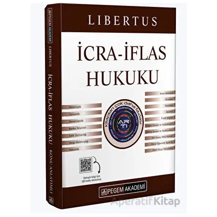 KPSS A Grubu İcra İflas Hukuku Konu Anlatımlı - Kolektif - Pegem Akademi Yayıncılık