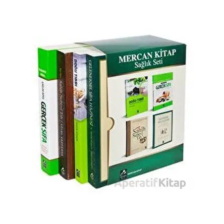Mercan Sağlık Seti Gerçek Şifa, Doğu Tıbbı, Nebevi Tıp, Şifa Hazinesi - Özgür Düzgün - Mercan Kitap