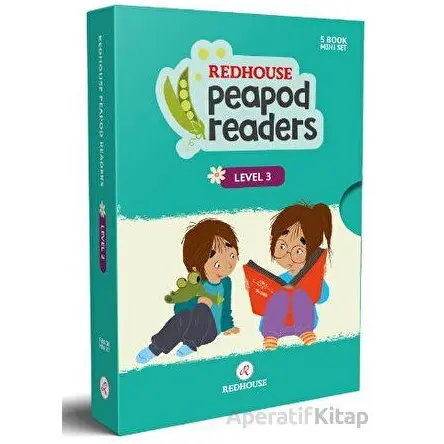 Redhouse Peapod Readers İngilizce Hikaye Seti 3 Kutulu Ürün - Kolektif - Redhouse Yayınları