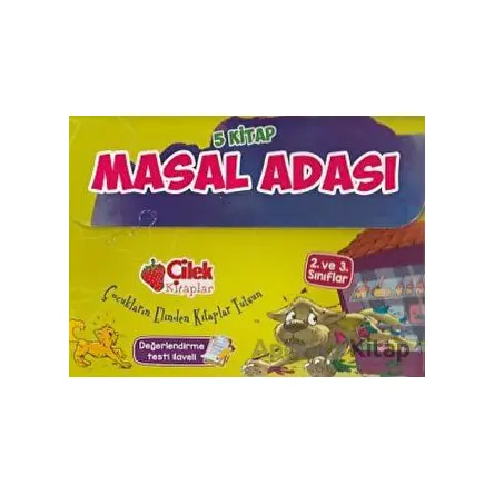 Masal Adası 5 Kitap (2. ve 3. Sınıf) - Kolektif - Çilek Kitaplar