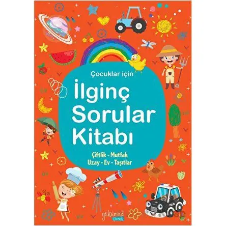 İlginç Sorular Kitabı - Turuncu - Kolektif - Yakamoz Yayınevi