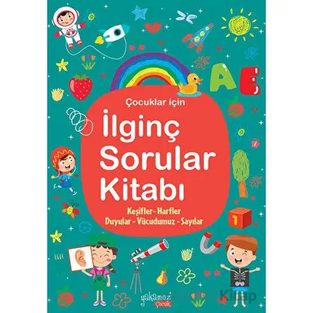 İlginç Sorular Kitabı - Turkuaz - Kolektif - Yakamoz Yayınevi
