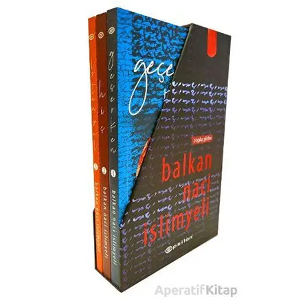 Toplu Şiirler 3 Kitap Set - Balkan Naci İslimyeli - Epsilon Yayınevi