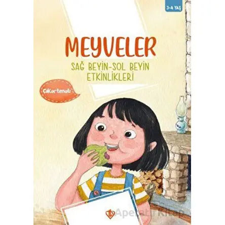 Meyveler Sağ Beyin Sol Beyin Etkinlikleri - Gül Nihal Özkan - Türkiye Diyanet Vakfı Yayınları
