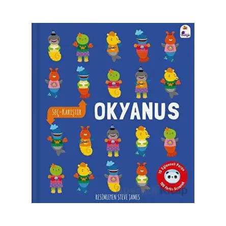Seç - Karıştır : Okyanus (15 Eğlenceli Parça, 120 Farklı Seçenek) - Kolektif - İndigo Çocuk