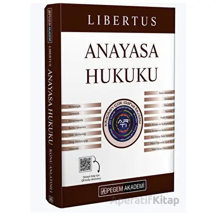 KPSS A Grubu Anayasa Hukuku Konu Anlatımlı - Kolektif - Pegem Akademi Yayıncılık