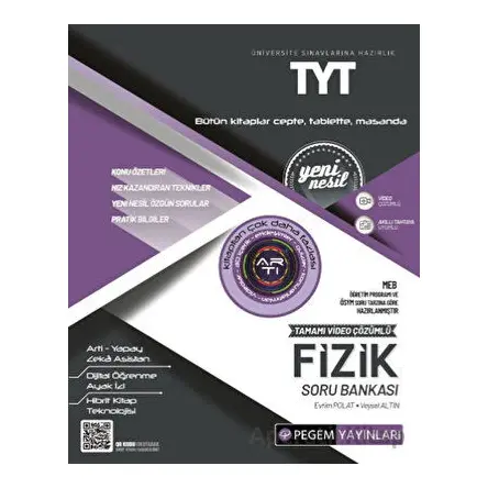 TYT Fizik Soru Bankası - Kolektif - Pegem Akademi Yayıncılık