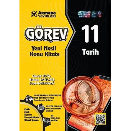 Görev 11 Tarih Yeni Nesil Konu Kitabı - Kolektif - Armada Yayınları