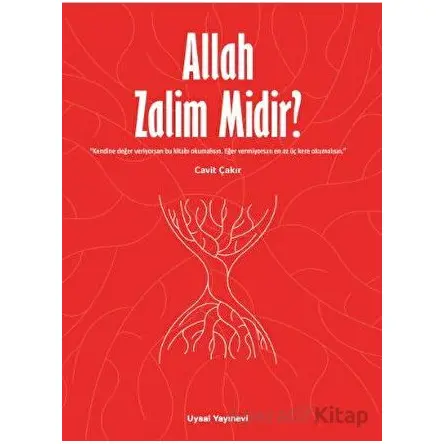 Allah Zalim Midir? - Cavit Çakır - Uysal Yayınevi