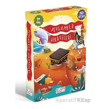 Peygamber Hikayeleri Set (10 Kitap) - Burhan Güven - Timaş Gülce Çocuk