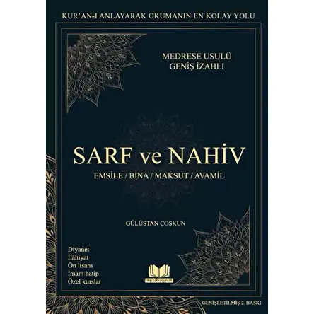 Geniş İzahlı Sarf ve Nahiv - Gülüstan K. Coşkun - Kitap Kalbi Yayıncılık