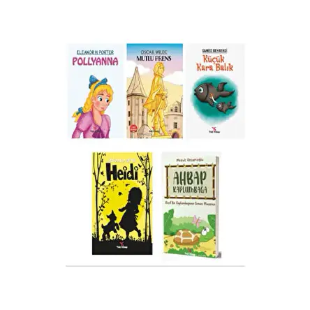 2. Sınıf Çocuk Edebiyatı Seti (5 Kitap) - Oscar Wilde - Yeti Kitap