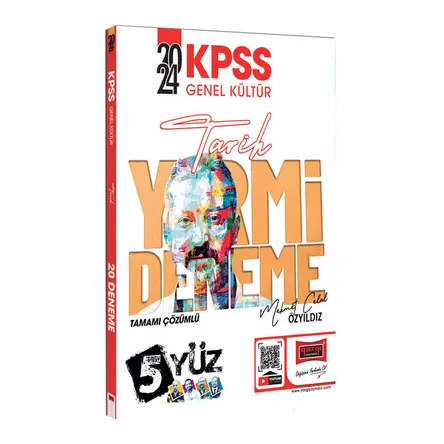 Yargı 2024 KPSS 5Yüz Ekibi Tarih Tamamı Çözümlü 15 Deneme