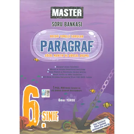 6.Sınıf Master Paragraf Soru Bankası Okyanus Yayınları