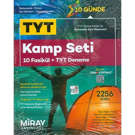 TYT Kamp Seti Miray Yayınları