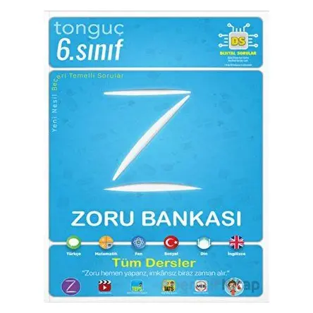 Tonguç 6. Sınıf Zoru Bankası Tüm Dersler