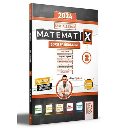 2024 KPSS ALES DGS Matematix Soru Fasikülleri-2 Benim Hocam Yayınları