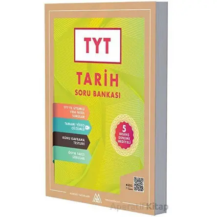 TYT Tarih Soru Bankası Marsis Yayınları