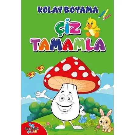 Kolay Boyama Çiz Tamamla Boyama Zamanı