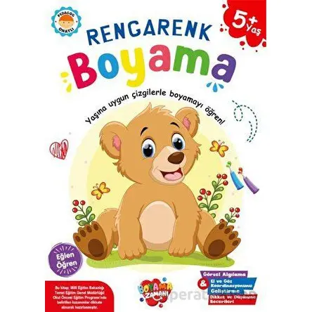Rengarenk Boyama 5 Yaş - Boyama Zamanı