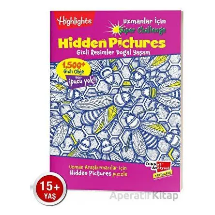 Uzmanlar için Hidden Pictures - Doğal Yaşam Puzzle (Tek Kitap)