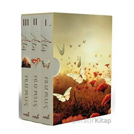 Ateş Serisi - 3 Kitap (Kutulu) - Filiz Puluç - İndigo Kitap