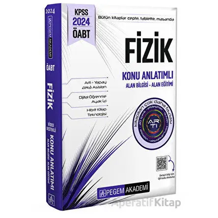 2024 KPSS ÖABT Fizik Konu Anlatımlı - Kolektif - Pegem Akademi Yayıncılık