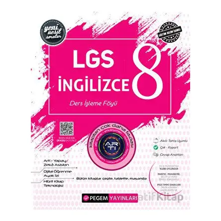 LGS İngilizce Ders İşleme Föyü - Kolektif - Pegem Akademi Yayıncılık