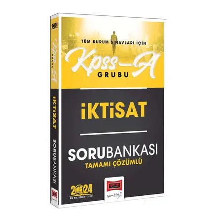 Yargı Yayınları 2024 KPSS A Grubu İktisat Soru Bankası