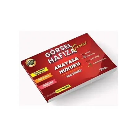 Anayasa Hukuku Görsel Hafıza Serisi - Sami Sönmez - Temsil Kitap