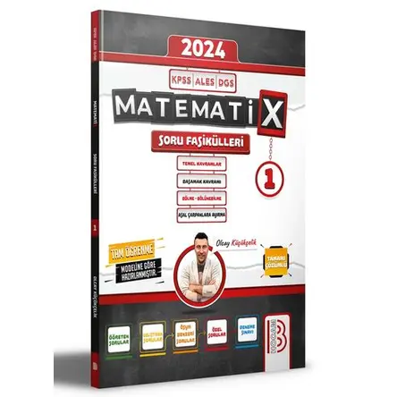2024 KPSS ALES DGS Matematix Soru Fasikülleri-1 Benim Hocam Yayınları