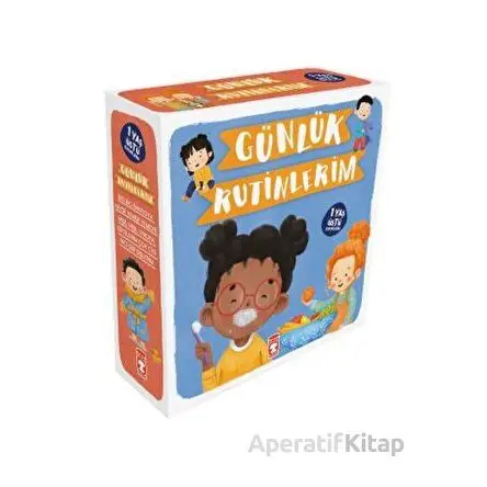 Günlük Rutinlerim Set (5 Kitap) - Özge Selçuk Bozkurt - Timaş Çocuk