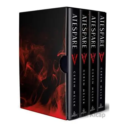 Ateşpare 4 Kitaplık Set - Ceren Melek - Ephesus Yayınları