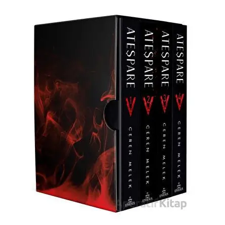 Ateşpare 4 Kitaplık Set - Ceren Melek - Ephesus Yayınları