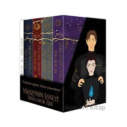 Yıldızların Laneti Serisi - 5 Kitap (Kutulu) - Sena Nur Işık - İndigo Kitap