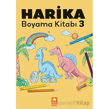 Harika Boyama Kitabı 3 - Kolektif - Eksik Parça Yayınları