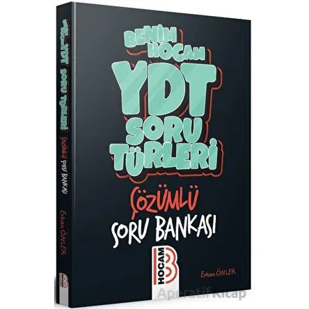 YDS YDT Soru Türleri Soru Bankası Çözümlü Erkan Önler